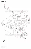 BRACCIO OSCILLANTE POSTERIORE per Suzuki GSX-S 1000 2020