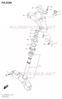 COLONNA DELLO STERZO per Suzuki GSX-S 1000 2020