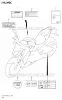 ETICHETTA per Suzuki GSX-S 1000 2020