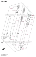 FORCELLA per Suzuki GSX-S 1000 2020