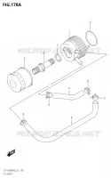OIL COOLER per Suzuki GSX-S 1000 2020