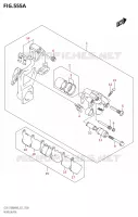 PINZA POSTERIORE per Suzuki GSX-S 1000 2020