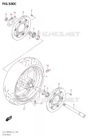 RUOTA ANTERIORES1000A,GSX S1000AUF) per Suzuki GSX-S 1000 2020
