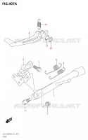 SUPPORTO per Suzuki GSX-S 1000 2020
