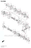 TRASMISSIONE per Suzuki GSX-S 1000 2020