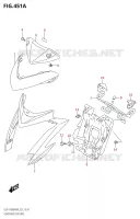 VASCA DI FARO (GSX S1000A,GSX S1000AUF) per Suzuki GSX-S 1000 2020