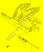 BRACCIO OSCILLANTE POSTERIORE (MODELLO P/R/T) per Suzuki RG 250 1992