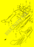 COPERTURA TELAIO (MODELLO N) per Suzuki RG 125 1992