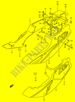 COPERTURA TELAIO (MODELLO P) per Suzuki RG 125 1992