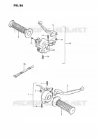 INTERRUTTORE (E16,E43) per Suzuki PV 50 1999
