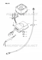 TACHIMETRO (E16,E43) per Suzuki PV 50 1999