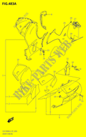 CARENATURA INFERIORE per Suzuki HAYABUSA 1300 2014