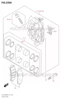 ANTERIORE PINZA per Suzuki GSX-R 1000 2021