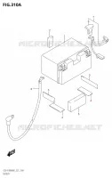 BATTERIA per Suzuki GSX-R 1000 2021