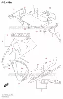 CARENATURA INFERIORE000A) per Suzuki GSX-R 1000 2021