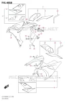 CARENATURA LATERALE000RA) per Suzuki GSX-R 1000 2021