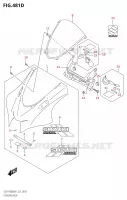 CARENATURAY (GSX R1000RZA) per Suzuki GSX-R 1000 2021