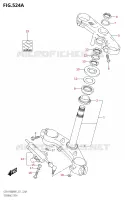 COLONNA DELLO STERZO000A,GSX R1000ZA) per Suzuki GSX-R 1000 2021