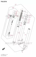 FORCELLAK DAMPER (GSX R1000A,GSX R1000ZA) per Suzuki GSX-R 1000 2021