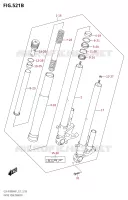 FORCELLAK DAMPER (GSX R1000RA,GSX R1000RZA) per Suzuki GSX-R 1000 2021