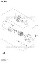 MOTORINO DI AVVIAMENTO per Suzuki GSX-R 1000 2021