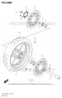 RUOTA ANTERIORE R1000ZA,GSX R1000RZA) per Suzuki GSX-R 1000 2021
