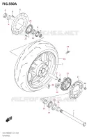 RUOTA POSTERIORE1000A) per Suzuki GSX-R 1000 2021