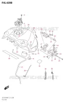 SERBATOIO DI CARBURANTEX R1000RA) per Suzuki GSX-R 1000 2021