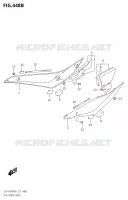 TAPPO LATERALE INFERIORE00ZA,GSX R1000RZA) per Suzuki GSX-R 1000 2021