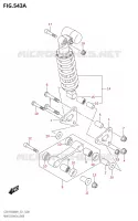 TRIANGOLO DI SOSPENSIONE1000A,GSX R1000ZA) per Suzuki GSX-R 1000 2021
