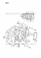 BASAMENTO per Suzuki PV 50 1999
