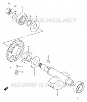 BILANCIERE ALBERO per Suzuki DR-Z 250 2002