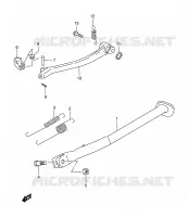 CAVALLETTO per Suzuki DR-Z 250 2002