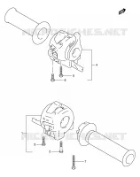 INTERRUTTORE per Suzuki TL-S 1000 2000