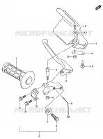 LEVA MANOPOLA SX per Suzuki DR-Z 250 2002
