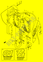 RADIATORE (MODELLO K/L) per Suzuki RM 125 1991
