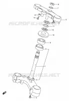 SCATOLA STERZO (MODELLO V) per Suzuki TL-S 1000 2000