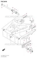 BRACCIO OSCILLANTE POSTERIORE000RA,GSX R1000RZA) per Suzuki GSX-R 1000 2022