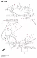 CARENATURA INFERIORESX R1000A) per Suzuki GSX-R 1000 2022