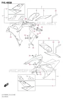CARENATURA LATERALE000RA) per Suzuki GSX-R 1000 2022