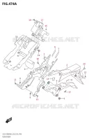 PARAFANGO POSTERIORE per Suzuki GSX-R 1000 2022