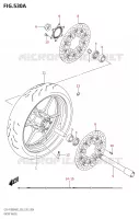 RUOTA ANTERIORER1000RA) per Suzuki GSX-R 1000 2022