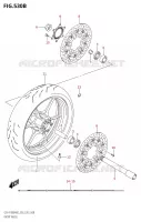 RUOTA ANTERIORER1000RZA) per Suzuki GSX-R 1000 2022