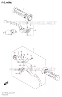 SET IMPUGNATURE   LEVE per Suzuki GSX-R 1000 2022