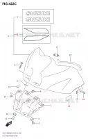 TAPPO DI SERBATOIO DI CARBURANTE ANTERIORE per Suzuki GSX-R 1000 2022