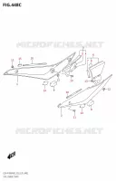 TAPPO LATERALE INFERIORE00RZA) per Suzuki GSX-R 1000 2022