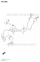 TUBO DI FRENO ANTERIORER1000A) per Suzuki GSX-R 1000 2022