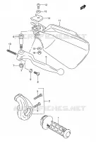 MANOPOLA DESTRA per Suzuki DR-Z 250 2002