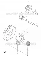 MOTORINO D'AVVIAMENTO FRIZIONE per Suzuki DR-Z 250 2002