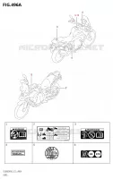 ETICHETTA per Suzuki V-STROM 800 2023